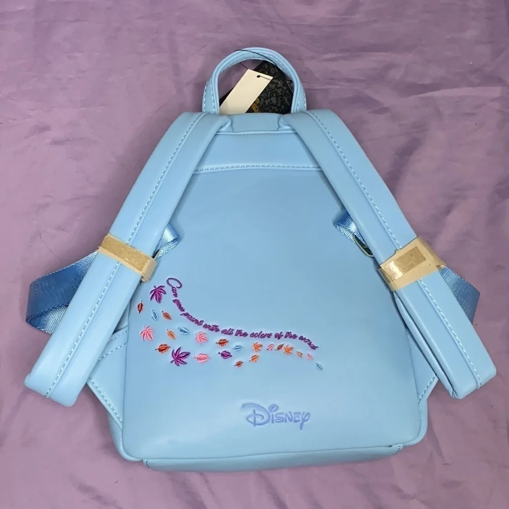NWT Loungefly Funko Pop Disney Pocahontas Mini Backpack with Meeko & Flit